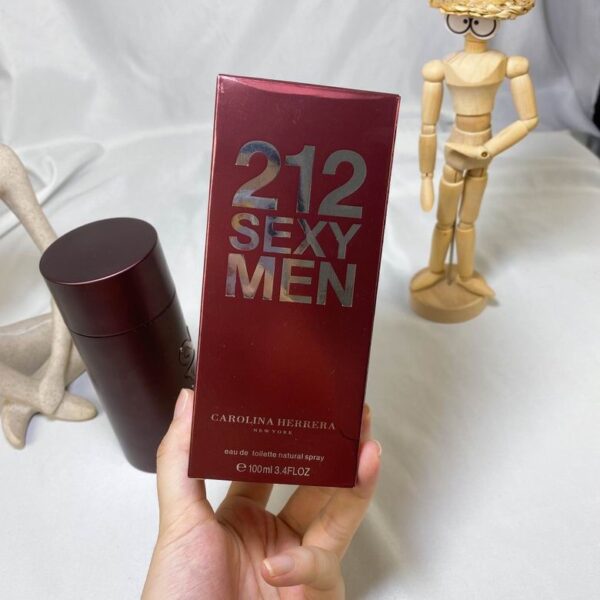 Carolina Herrera 212 Sexy Men Eau De Toilette Spray, Cologne for Men, 3.3 Oz