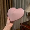 Le coeur leather crossbody bag Alaïa pink in Leather369