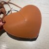 Le coeur leather crossbody bag Alaïa brown in Leather