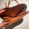 Le coeur leather crossbody bag Alaïa brown in Leather