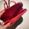 Le coeur leather crossbody bag Alaïa red in Leather
