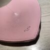 Le coeur leather crossbody bag Alaïa pink in Leather