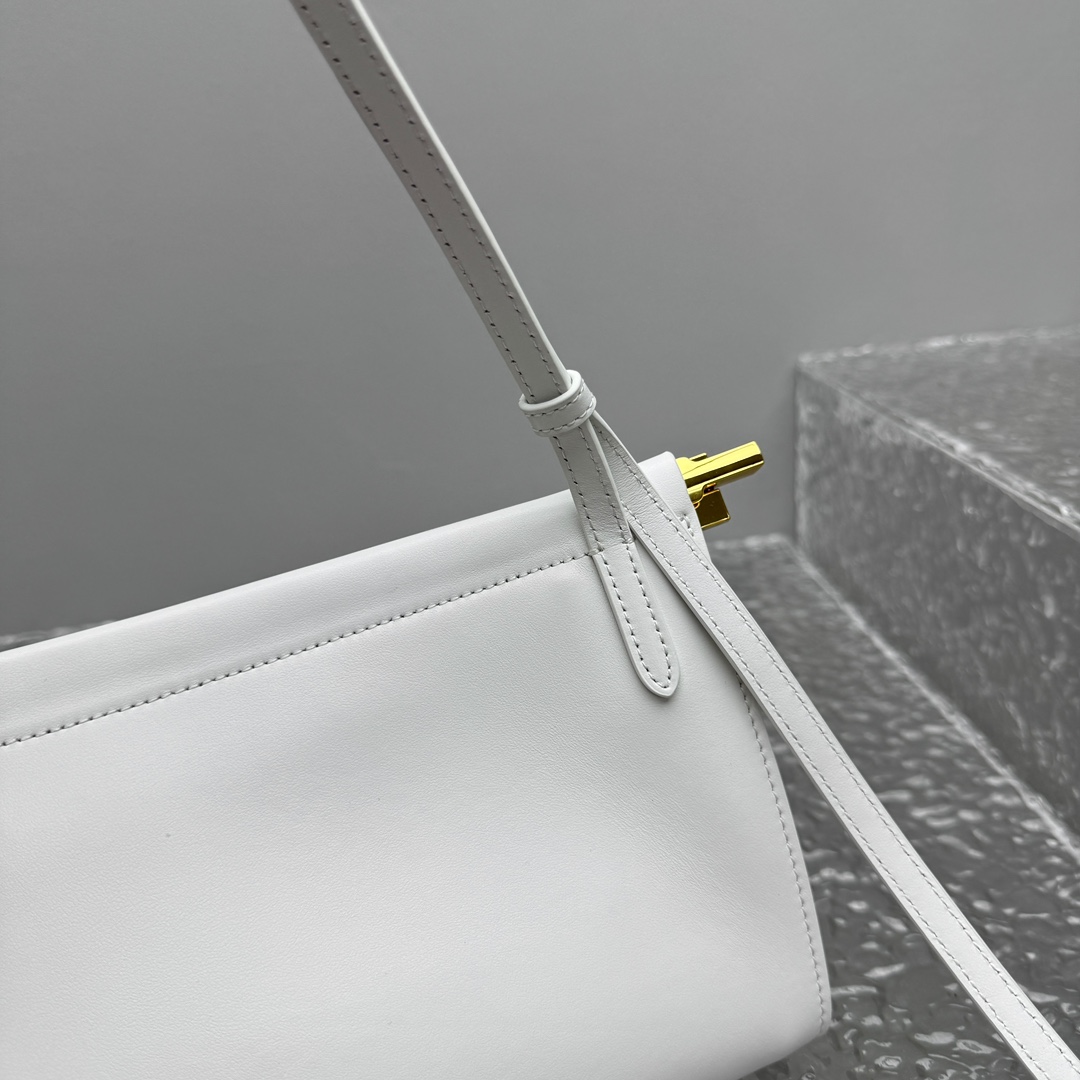 Alaïa "Le Click East West" shoulder bag White - Women