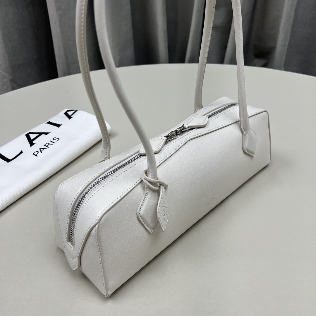 Alaia Le teckel leather bag Alaïa White in Leather - 54281222