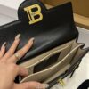 B-Buzz Shoulder 24 Purse - Balmain - Cotton - Ivory/Black ref.1752092 -  BALMAIN 00029