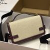 bag BALMAIN Women B Buzz 24 Canvas and Leather Bag