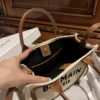 Balmain Mini B-Army Canvas Bag | Neutrals
