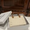 Balmain Mini B-Army Canvas Bag | Neutrals