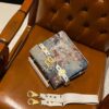 Balmain BBuzz 23 Sky-Print Canvas Satchel Bag  BALMAIN 00119