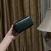 Buy Balmain green  B-Buzz 23 Mini Bag in Smooth Leather Fo