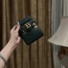 Buy Balmain green  B-Buzz 23 Mini Bag in Smooth Leather Fo