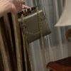 Balmain B-Buzz 23 Tote Bag | Green | BALMAIN 00139