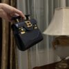 B-Buzz Mini 12 leather bag black - Women | BALMAIN 00149