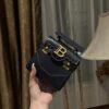 B-Buzz Mini 12 leather bag black - Women | BALMAIN 00149