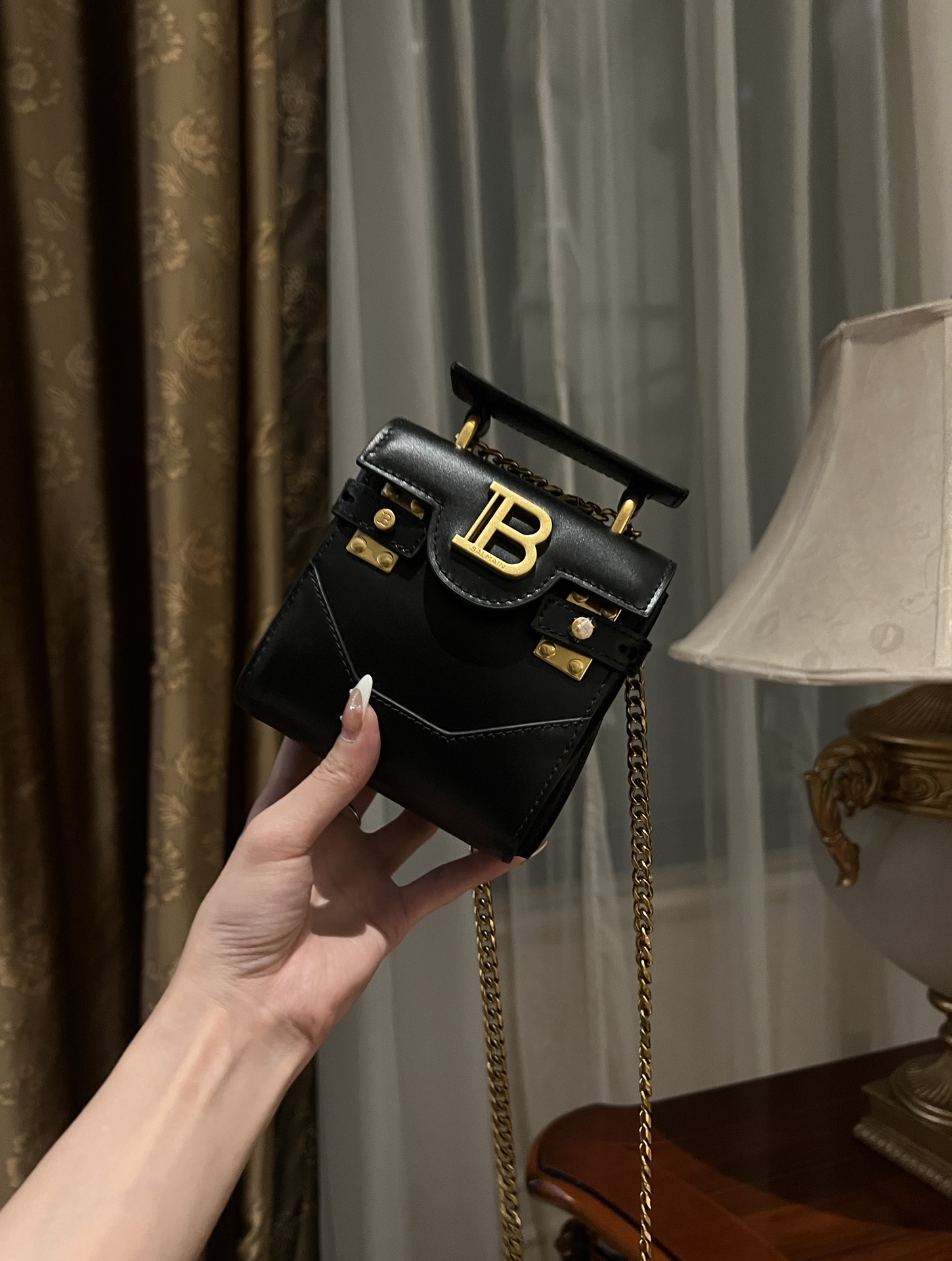 Balmain Pre-Owned B-Buzz 23 Tote Bag | Black  BALMAIN 00169