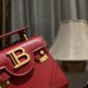 Balmain B-buzz 23 bag - Red - Women |  BALMAIN 00179