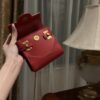 Balmain B-buzz 23 bag - Red - Women |  BALMAIN 00179