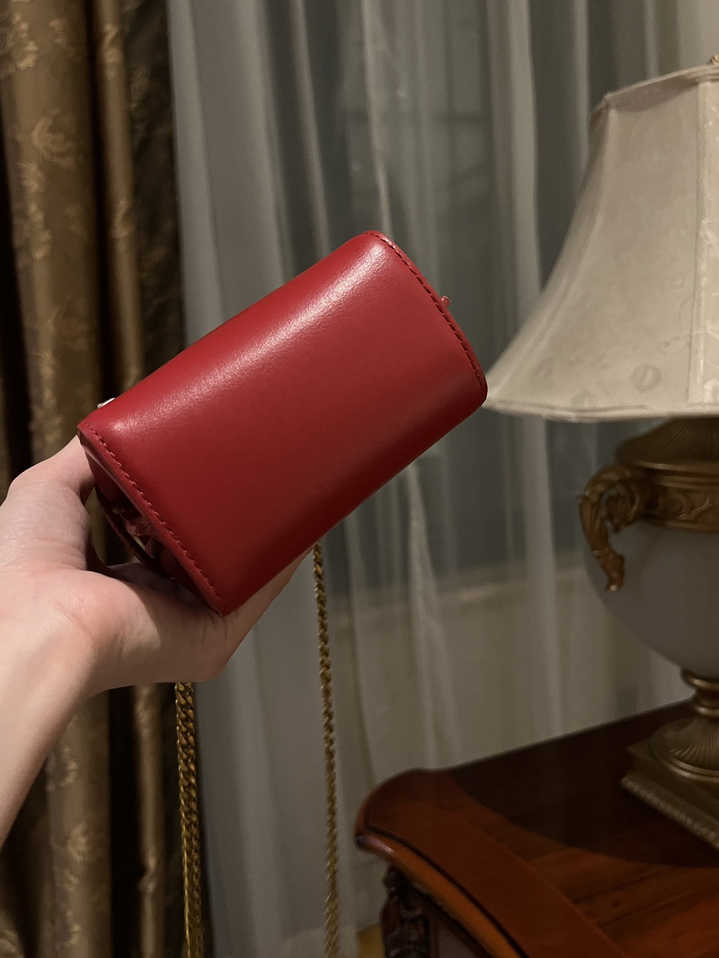 Balmain B-buzz 23 bag - Red - Women |  BALMAIN 00179