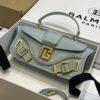 Balmain handbags T. Leather Blue .1631666 BALMAIN  0019