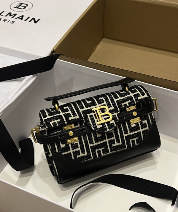 Bbuzz 19 Crossbody Bag - Balmain - Leather - Black