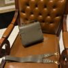 Balmain B Buzz Small Shoulder Bag In green LeatherBALMAIN 00209