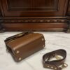Balmain Smooth leather B-Buzz 23 bag brown brown - Women | BALMAIN