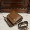 Balmain Smooth leather B-Buzz 23 bag brown brown - Women | BALMAIN