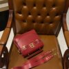 Bbuzz 22 Hobo Bag - Balmain - Red - Leather ref.723067BALMAIN 00289