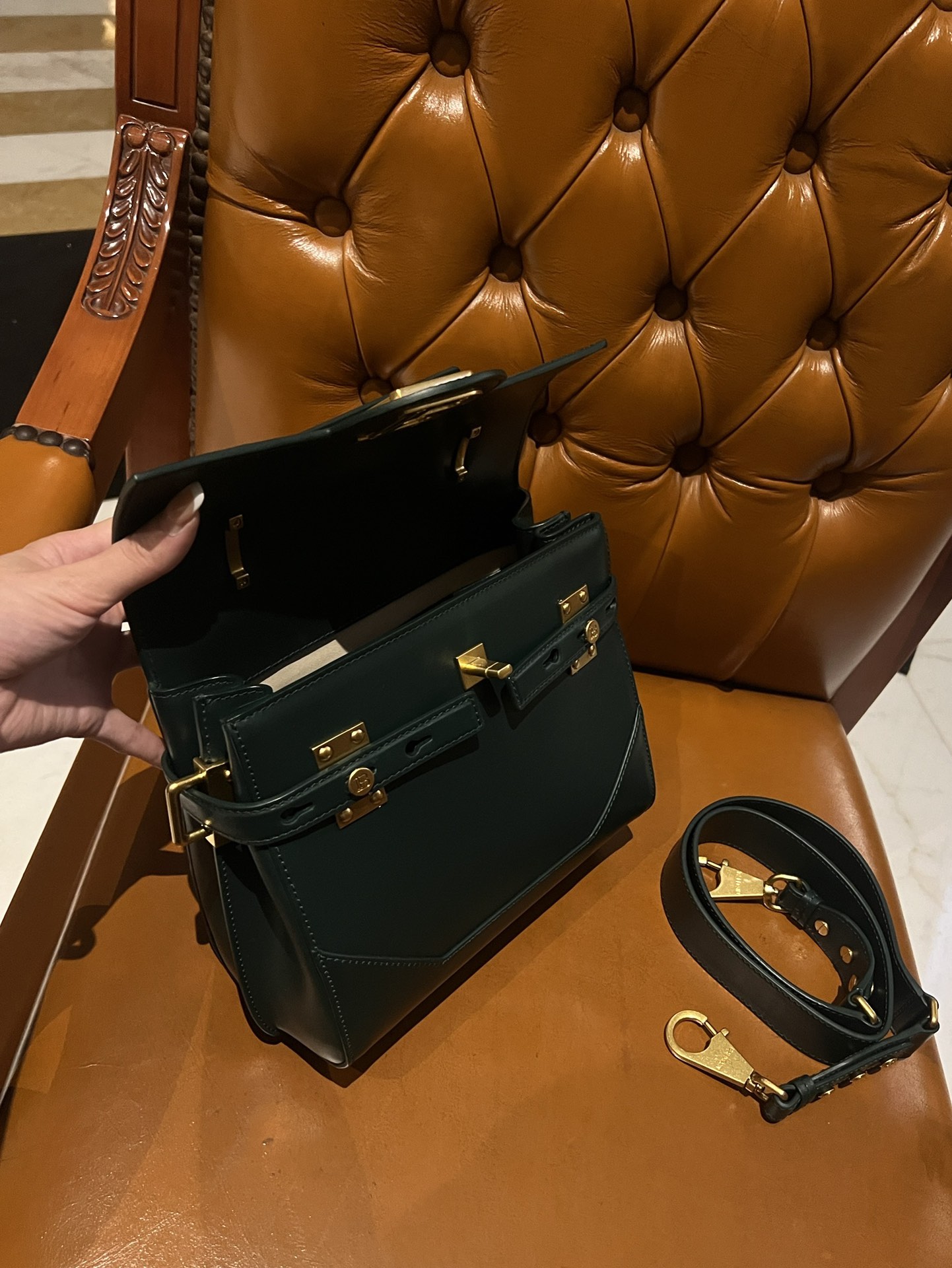 Balmain B-Buzz 23 Tote Bag | Black | BALMAIN 00309