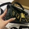 Blaze Small leather shoulder bag in black - Balmain |