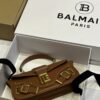 Balmain Blaze Crossbody Bag | brown