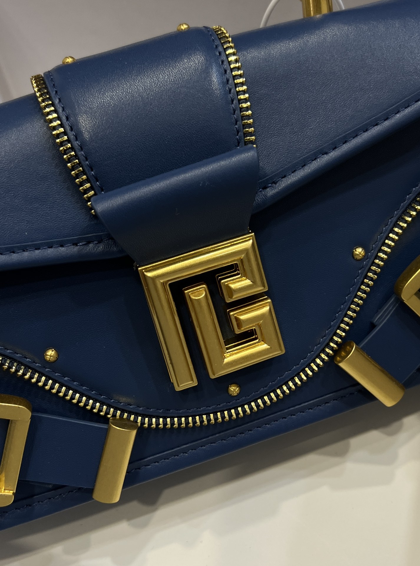 Balmain Blaze Crossbody Bag | Blue BALMAIN 0059