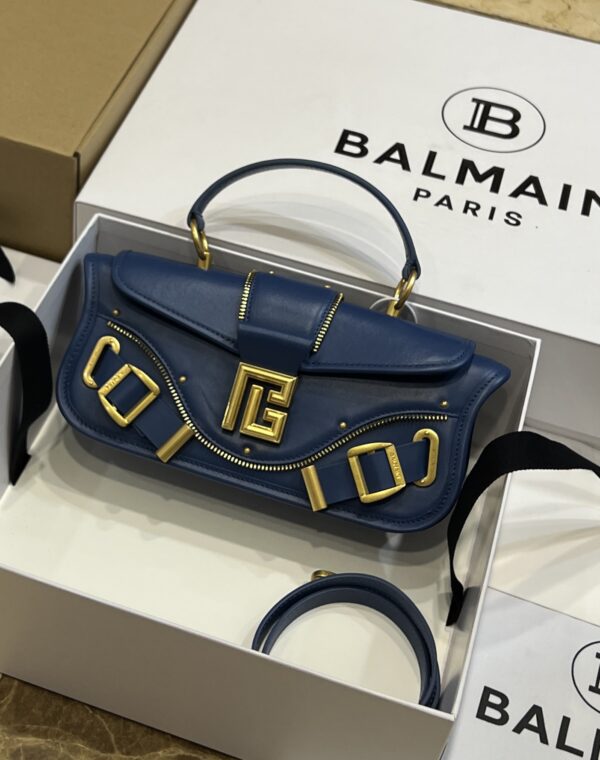 Balmain Blaze Crossbody Bag | Blue BALMAIN 0059