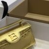 Balmain B-Buzz 18 Backpack - Gold Backpacks, Handbags -