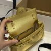 Balmain B-Buzz 18 Backpack - Gold Backpacks, Handbags -