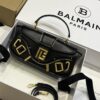 BALMAIN Blaze Buckled Leather Cross-Body Bag in BALMAIN  0069