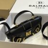 BALMAIN Blaze Buckled Leather Cross-Body Bag in BALMAIN  0069