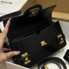 Balmain B-Buzz 24 grained monogram leather Shoulder bag - Women |