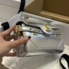Balmain Silver B-Buzz 19 Baguette Bag in Metallic