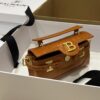 bag  Balmain Smooth brown Leather B-Buzz 19 Bag ...