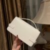 Balmain B-Buzz 24 Leather Tote Bag | White | BALMAIN  0149