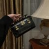 Bbuzz leather crossbody bag Balmain Black in Leather BALMAIN  0159