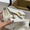 Balmain B-Buzz 24 Leather Tote Bag | White | BALMAIN  0159