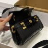 Balmain B Buzz 19 Hand Bag In Black Leather BALMAIN  0169