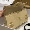 BALMAIN  B-Buzz 19 Crossbody - Balmain - Leather - Beige