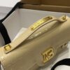 BALMAIN  B-Buzz 19 Crossbody - Balmain - Leather - Beige