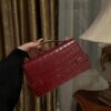 Balmain Smooth leather B-Buzz 24 bag red red - Women | BALMAIN