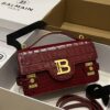 Balmain B-Buzz 24 Shoulder Bag | Red |