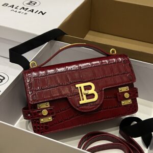 Balmain B-Buzz 24 Shoulder Bag | Red |