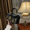 Balmain Blaze Small Leather Shoulder Bag In Multicoloured -